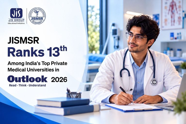 JISMSR Ranks 13th Among India’s Top Private Medical Universities in Outlook 2026 